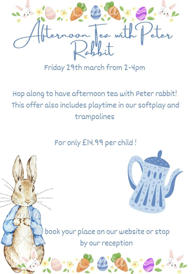 Afternoon Tea with Peter Rabbit